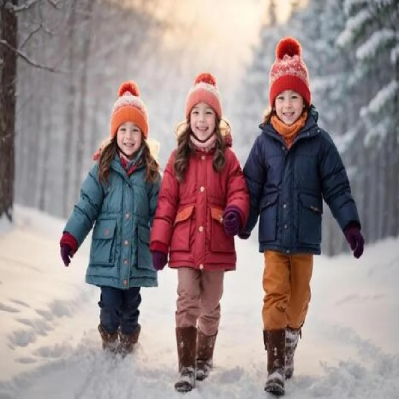 Girls winter wear