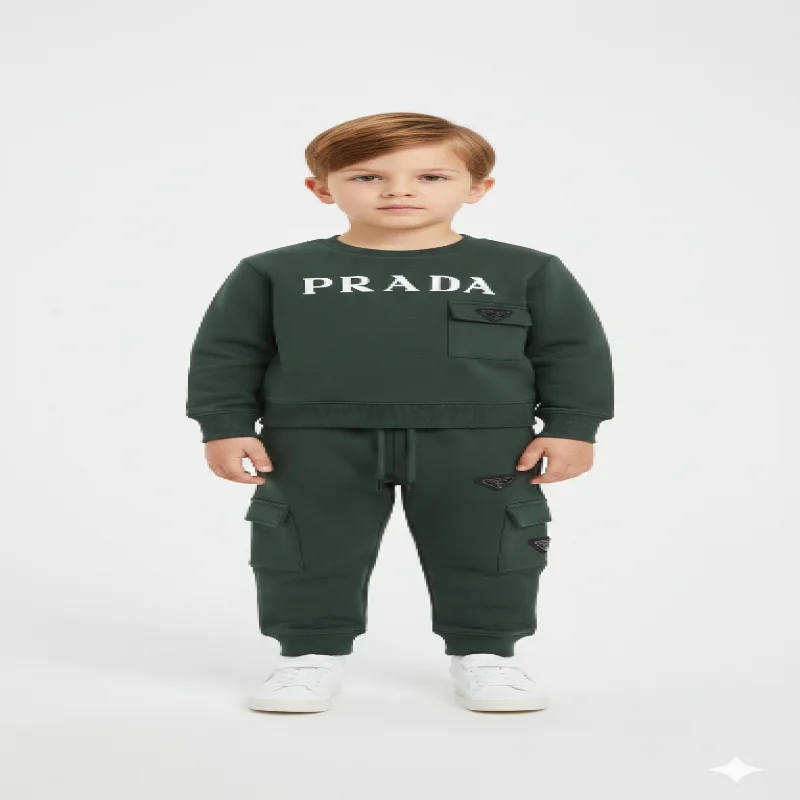 PRADA MILANO Terry cotton for autumn wear