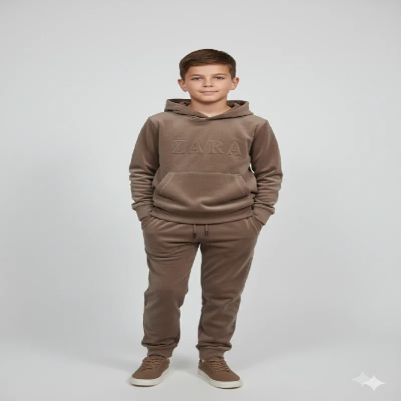 ZARA Boys Set Inside Fleece For Winter wear 
