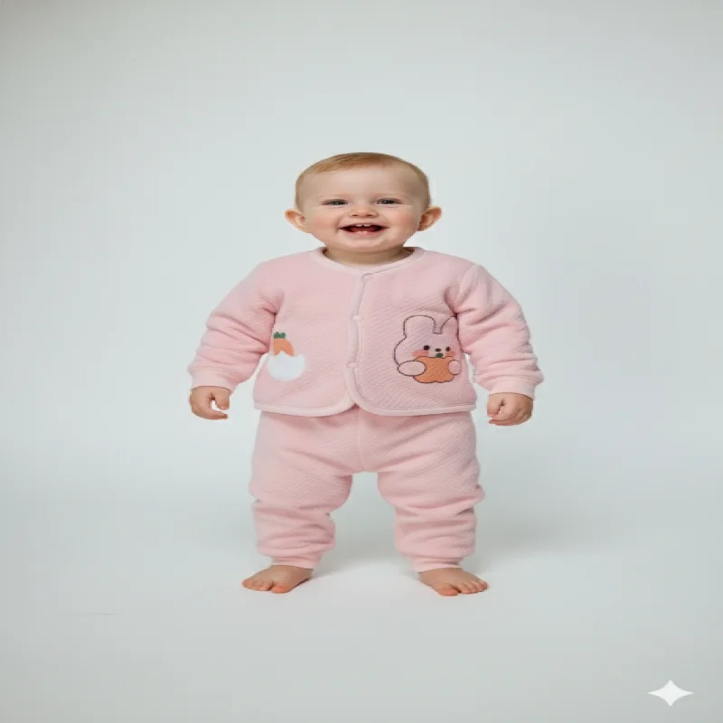 BABY LOVE imported baby set Smooth Cozy Fleece for winter wear