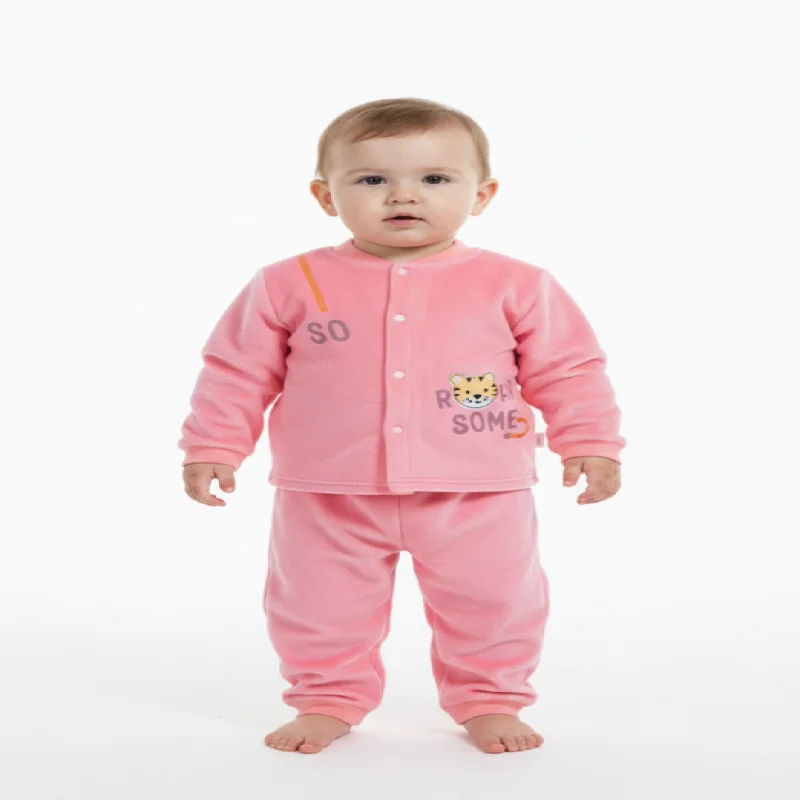SO imported baby set Smooth Cozy Fleece for winter wear