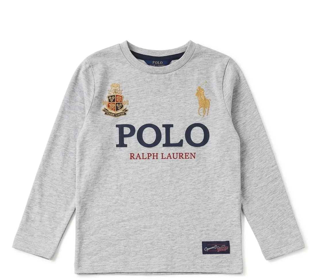 POLO RALPH LAUREN LONG-SLEEVE T-SHIRT FOR SUMMER WEAR