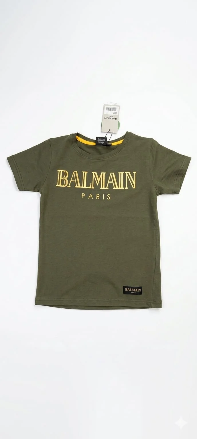 BALMAN PARIS BOYS T-SHIRTS FOR SUMMER