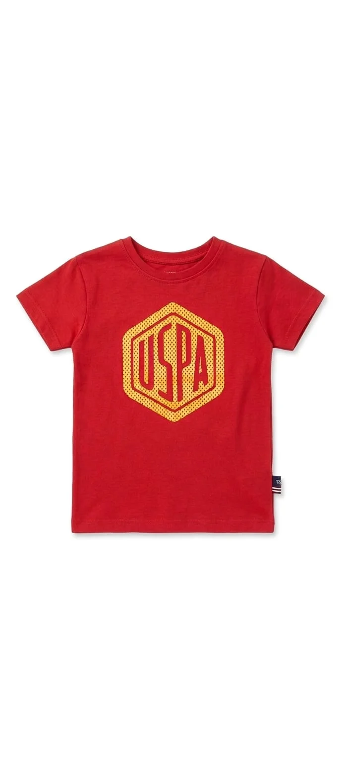U.S. POLO ASSN. BOYS T-SHIRT FOR SUMMER WEAR