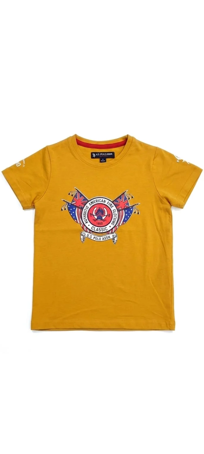 U.S POLO ASSN. BOYS T-SHIRT FOR SUMMER WEAR