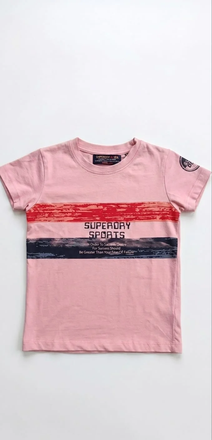 SUPERDRY SPORTS BOYS T-SHIRT FOR SUMMER WEAR