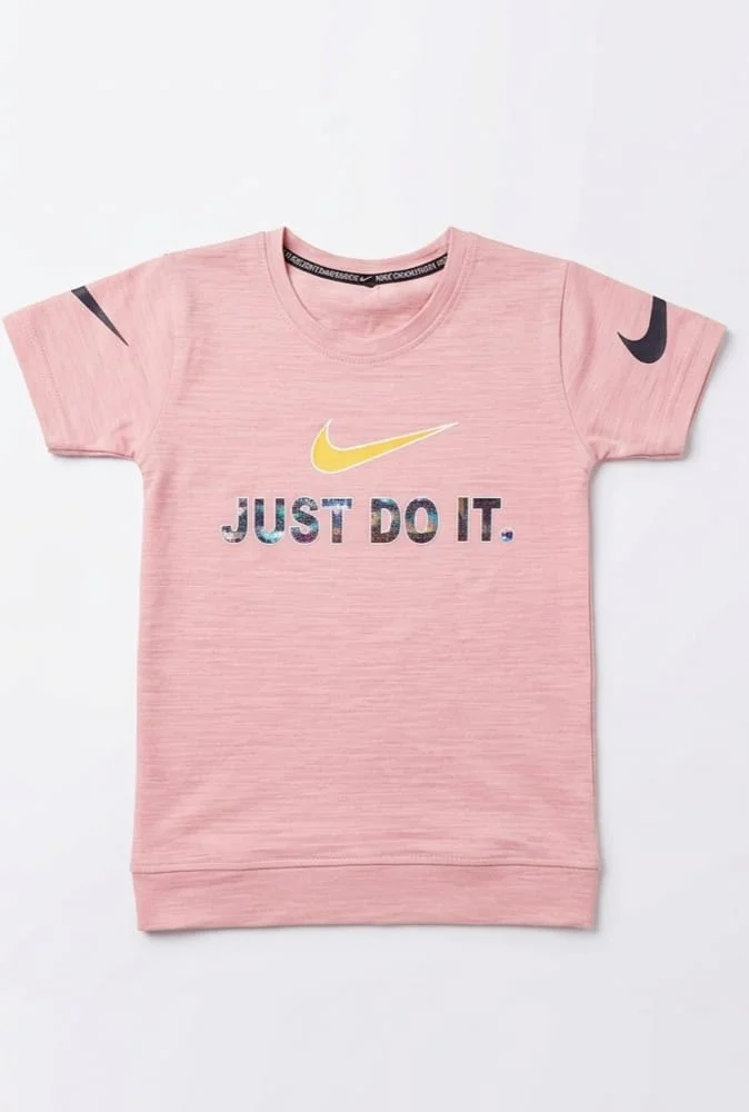 PINK GRAPHIC NIKE T-SHIRT FOR SUMMER WEAR