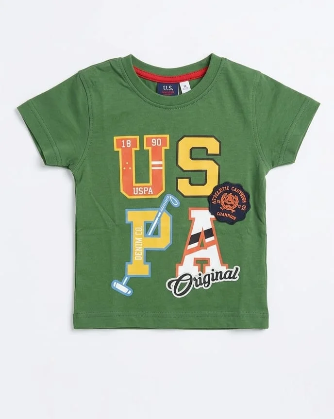 U.S. POLO ASSN. KIDS T-SHIRT FOR SUMMER WEAR