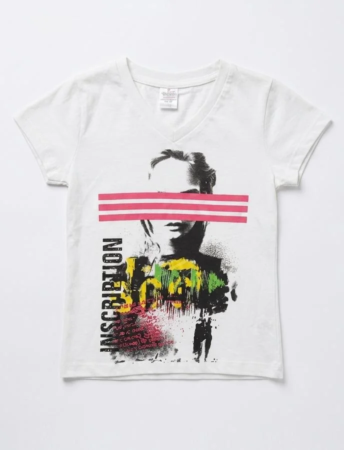SMART GIRLS PRINTED T-SHIRT FOR SUMMER WEAR