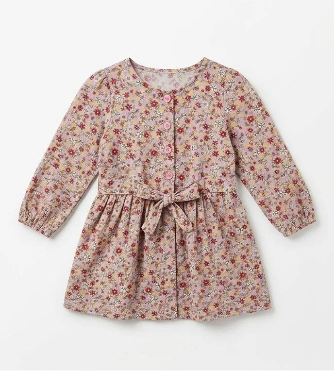 BABY/GIRLS LONG SLEEVED FROCK FOR SUMMER WEAR