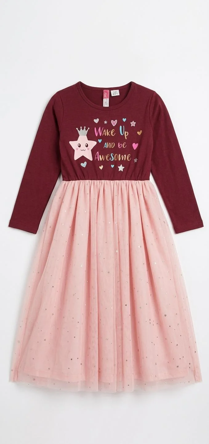 LATINA BELLA KIDS/GIRLS SKIRT DRESS FOR SUMMER WEAR