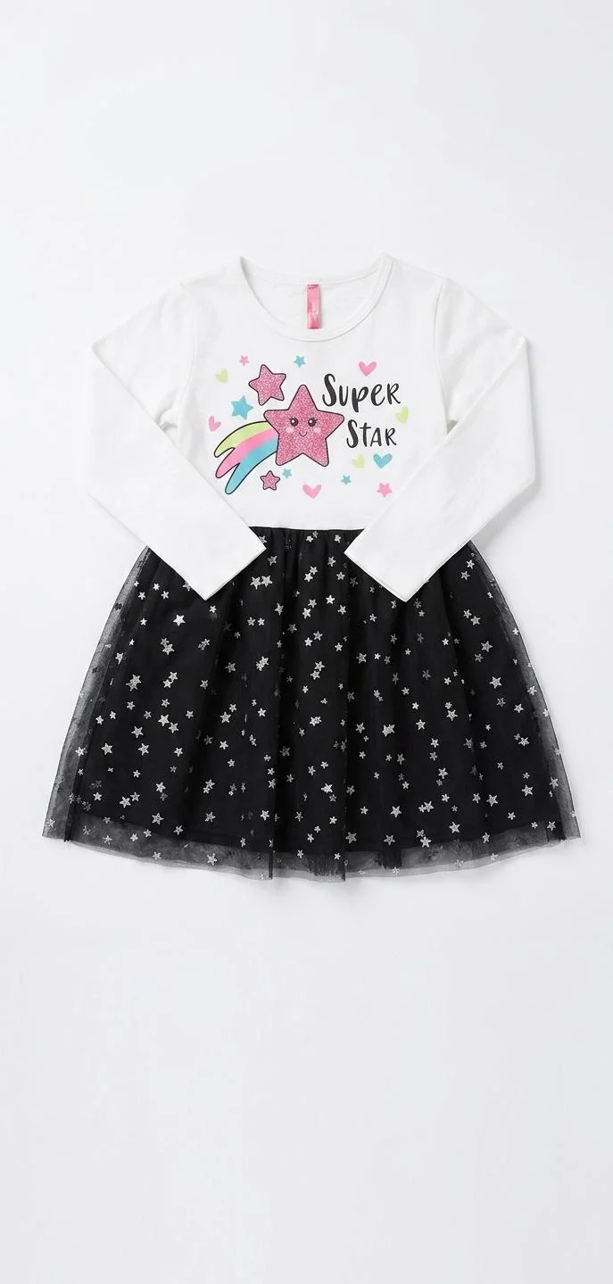 LATINA BELLA KIDS/GIRLS SKIRT DRESS FOR SUMMER WEAR