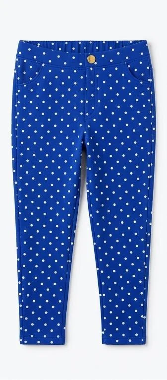 CATFISH GIRLS DOTTED BLUE LEGGINGS FOR SUMMER WEAR