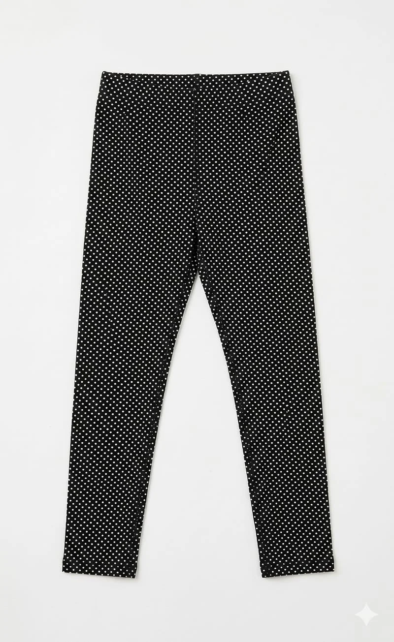 CATFISH GIRLS PRINT DOTTED LOUNGE PANTS FOR SUMMER WEAR