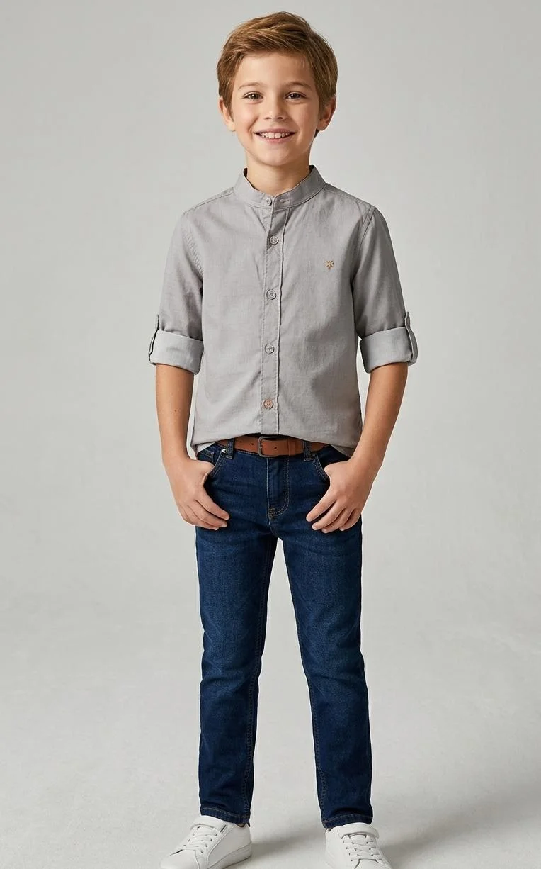 MAYORAL BOYS LONG SLEEVED SHIRT FOR SUMMER WEAR