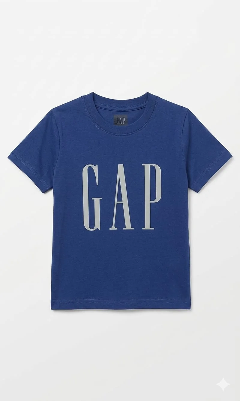 GAP BOYS SHORT SLEEVE CREW NECK T-SHIRT FOR SUMMER WEAR