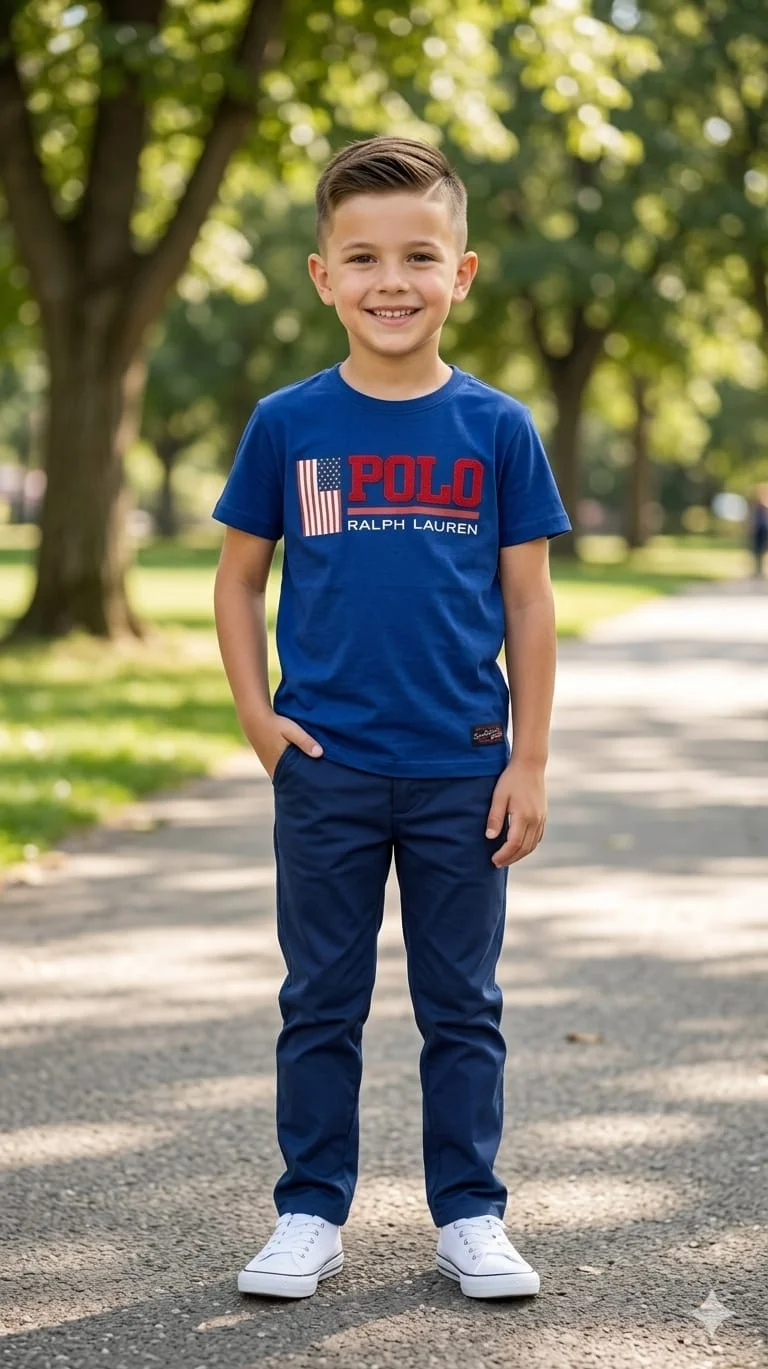 POLO RALPH LAUREN BOYS T-SHIRTS FOR SUMMER WEAR