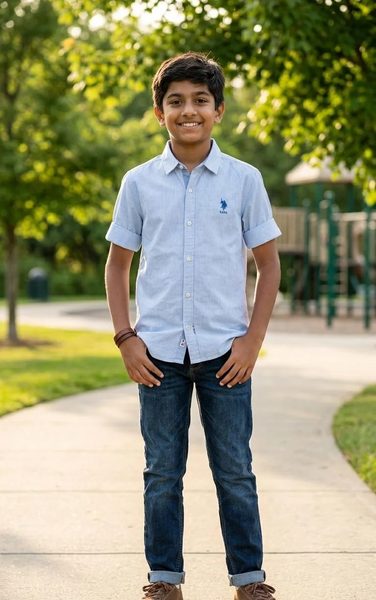 U.S.POLO ASSN BOYS CASUAL SHIRTS FOR SUMMER WEAR Y