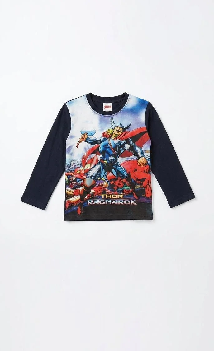 MARVEL AVANGERS BOYS LONG SLEEVE T-SHIRT FOR SUMMER WEAR