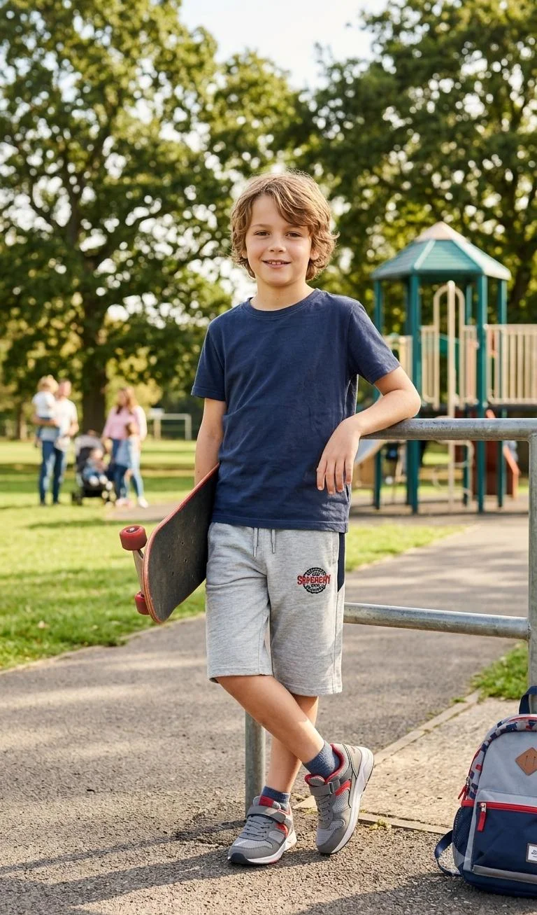 BOYS HOSIERY COTTON CAPRIS FOR SUMMER WEAR