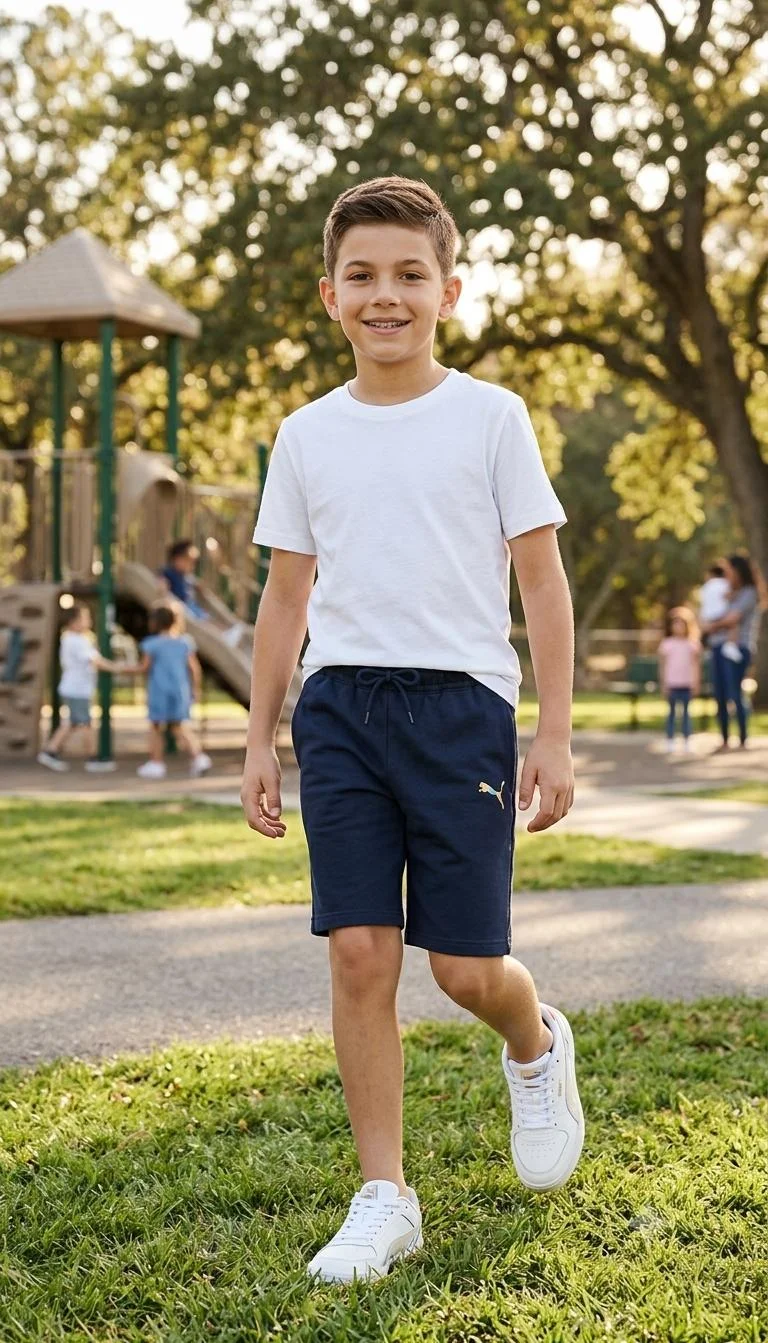 BOYS COTTON HOSIERY SHORTS FOR SUMMER WEAR