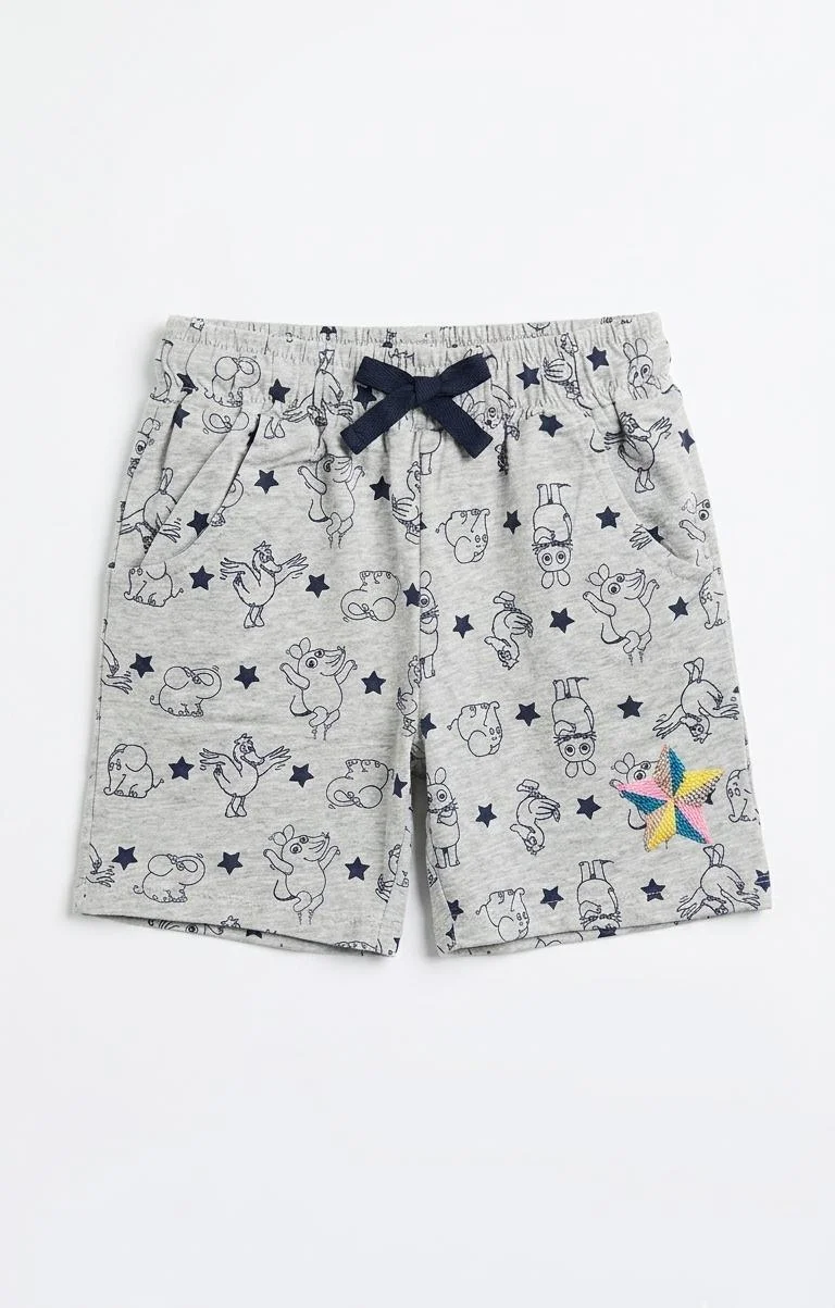 CATFISH KIDS WEAR PRINTED SHORTS FOR SUMMER WEAR