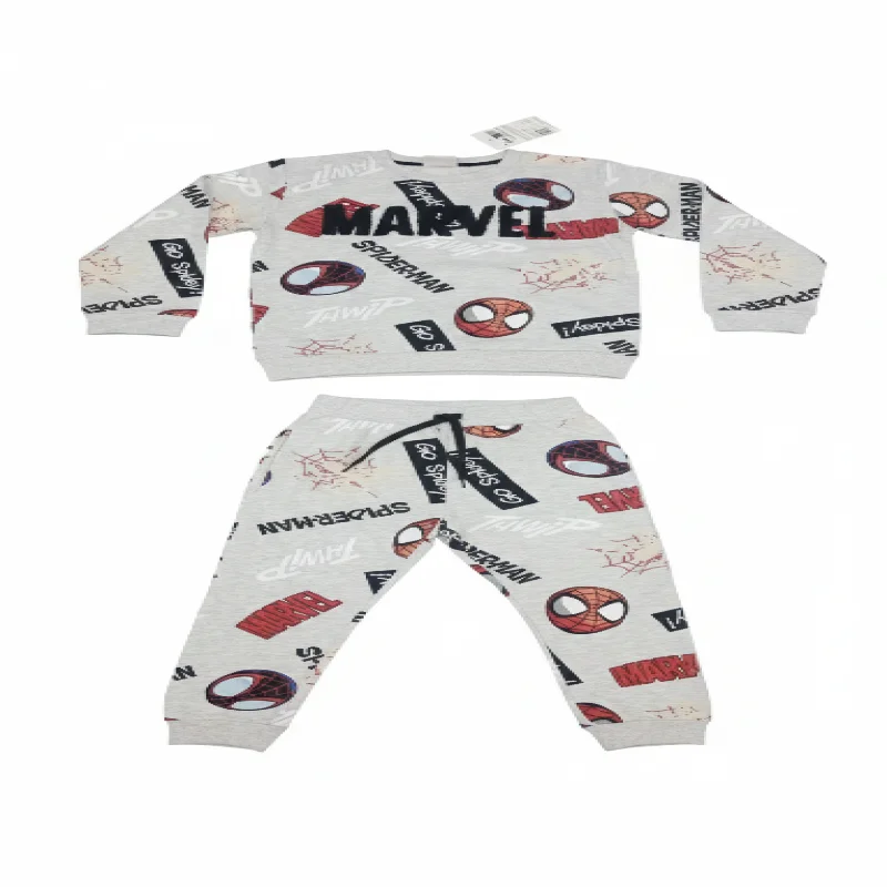 MARVAL boys set inside fleece for winter wear 